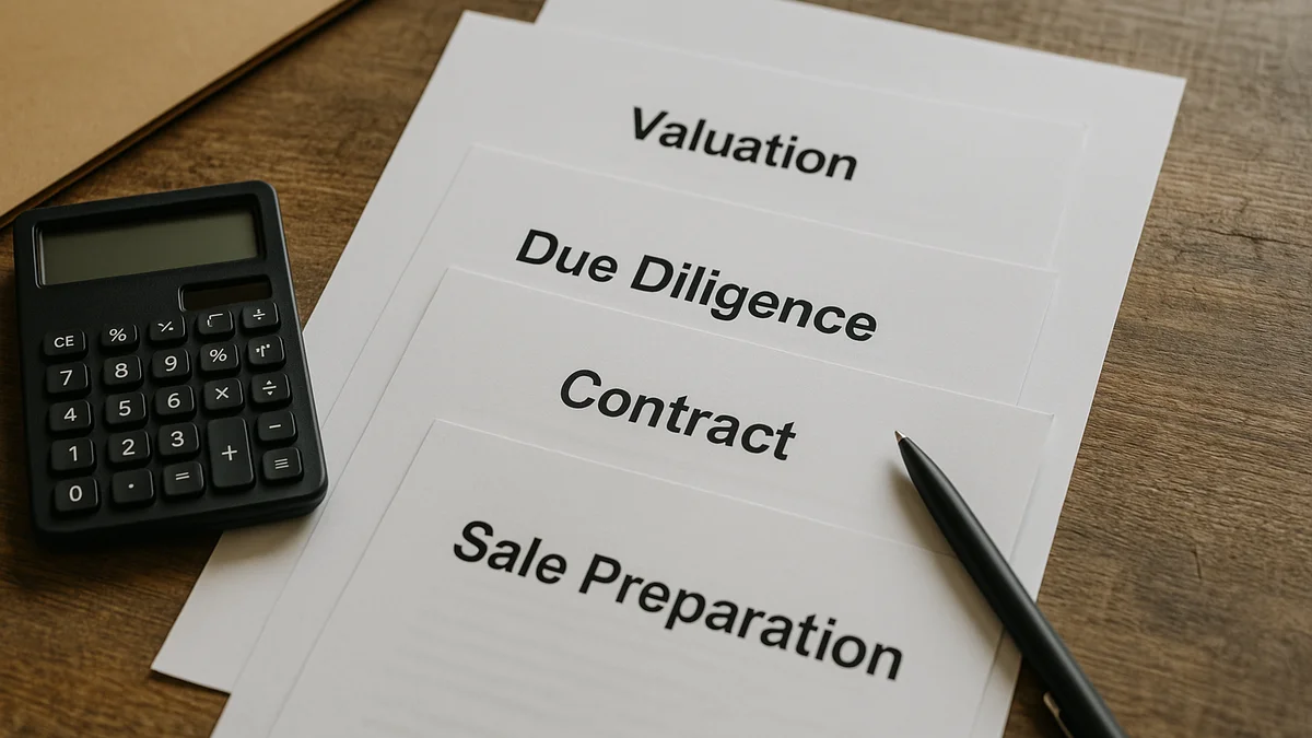 Editorial photograph for How to Sell a Business in the UK: A Practical Guide