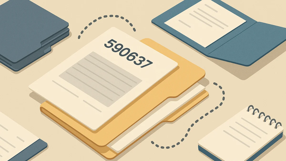 Editorial illustration for How to Trace the Number 590637 in Your Business Records