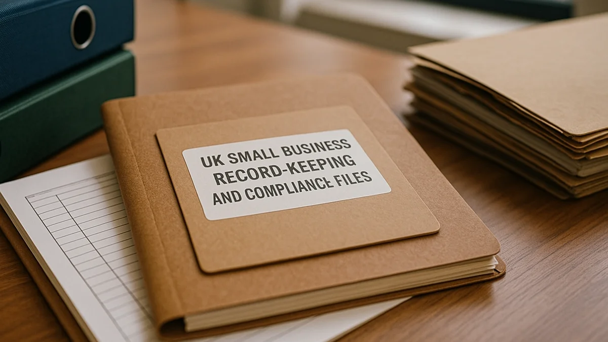 Editorial photograph for What records should a small business keep in the UK?
