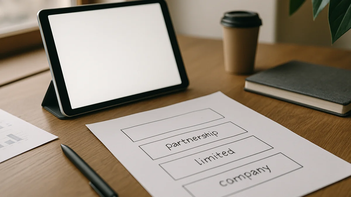 Editorial photograph for How to choose a business structure in the UK
